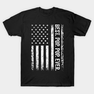 American Flag Fathers Day Dad T-Shirt